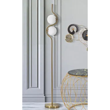 Lampa stojąca GLAMY S 2-światłowa 25x168 cm